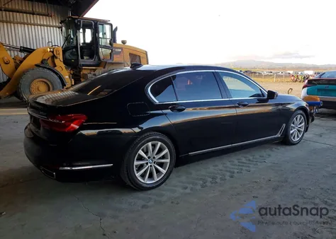 2016 BMW 740 I from USA, damaged, VIN WBA7E2C51GG547876